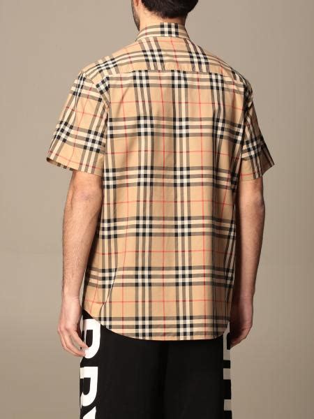 chemise burberry homme rouge|Chemises de luxe pour homme .